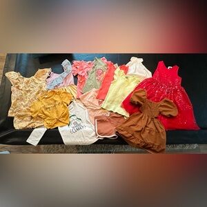 EUC 5T Girls clothing ,  H&M holiday dress , tops 14 piece BUNDLE